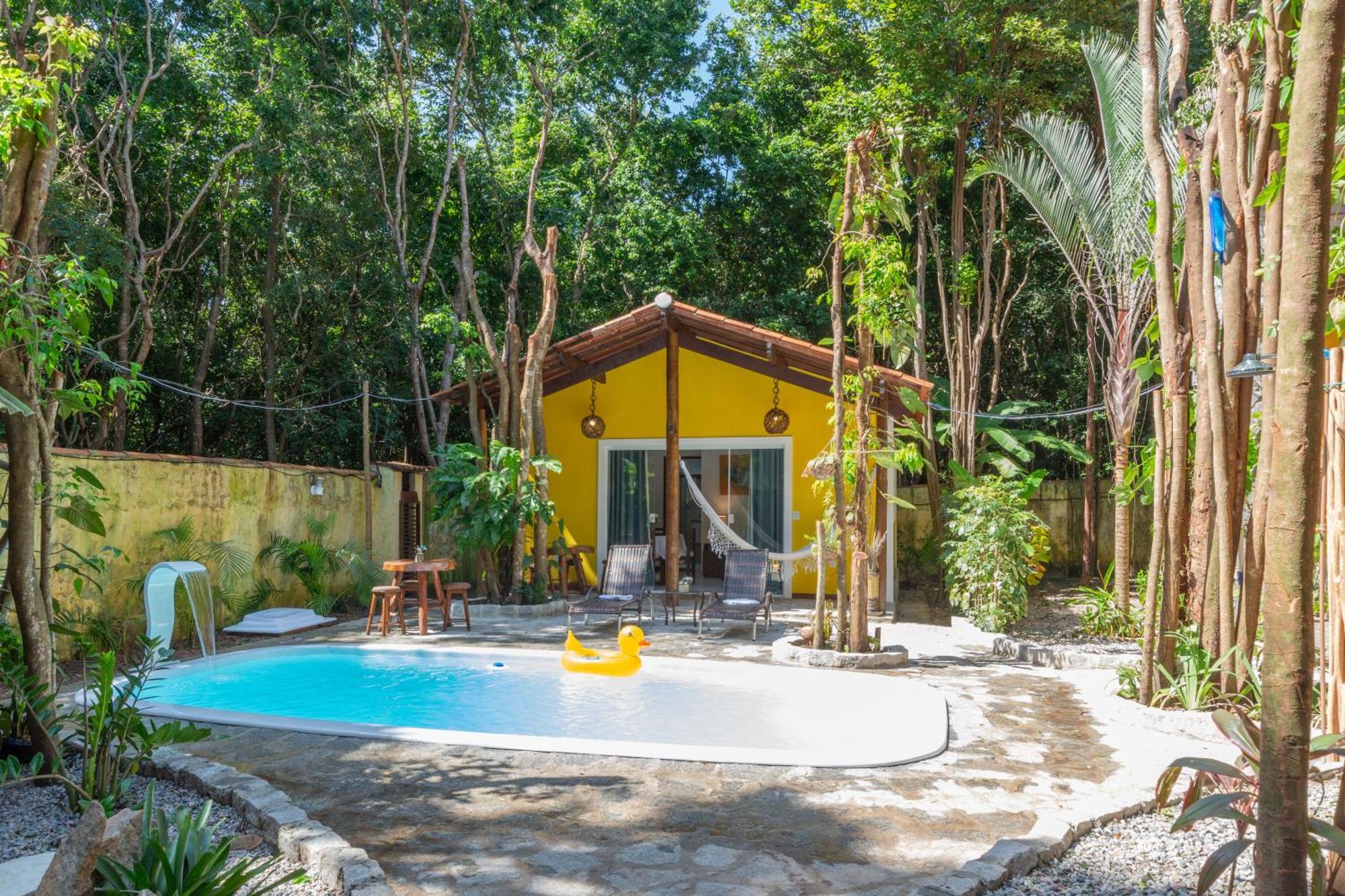 Chale Jacu Beach Pipa Praia de Pipa エクステリア 写真